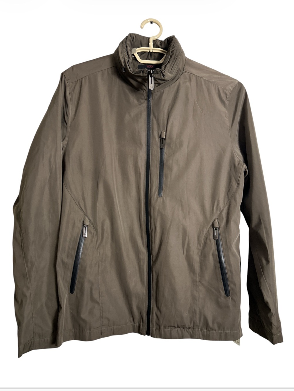 Tumi T Tech Windbreaker Brown Jacket Size M